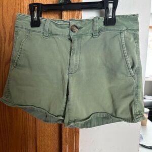 American Eagle Outfitters Green Women's Cargo Shorts